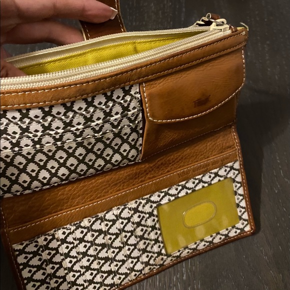 Fossil leather wallet - Picture 4 of 8